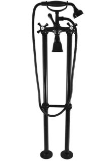 Смеситель для ванны Rav Slezak Morava Retro MK350.5/2CMATSM черный